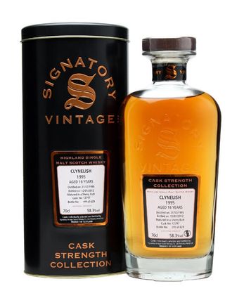 Clynelish 1995 16 jaar oud Sherry Butt #12797 Signatory Cask Strength Collection