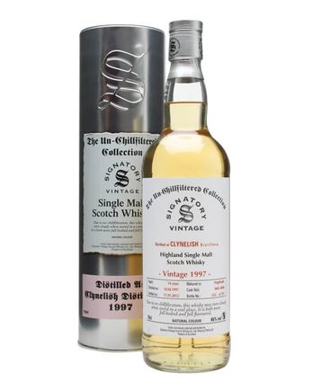 Clynelish 1997 14 jaar oud Casks #4605 6 Signatory Un-Chillfiltered