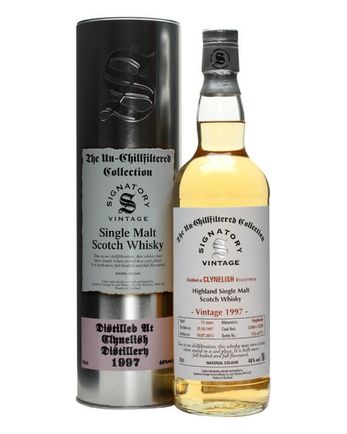 Clynelish 1997 15 jaar oud Cask #12369+70 Signatory Un-Chillfiltered Collection