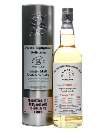 Clynelish 1997 16 jaar oud Cask #12371+2 Signatory Un-Chillfiltered Collection