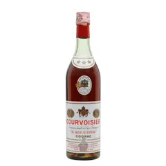 Courvoisier 3 Stars Cognac / Bottled 1950s