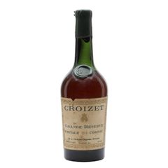Croizet 1914 Cognac / Grande Reserve / Bottled 1950s