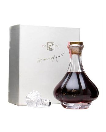 Jas Hennessy 1765 1985 Cognac Baccarat Decanter
