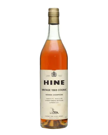 Hine 1969 Cognac Early Landed Bottled 1990