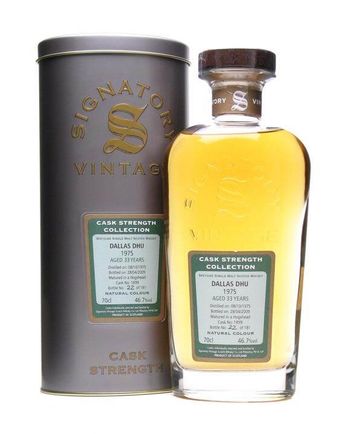 Dallas Dhu 1975 33 jaar oud Cask #1899 Signatory Cask Strength Collection