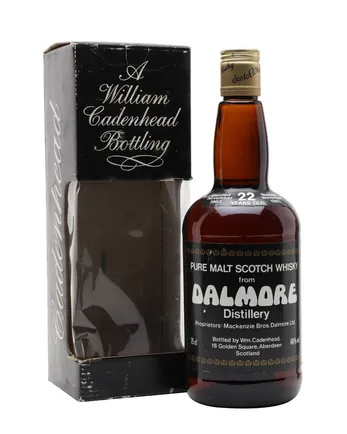 Dalmore 1963 22 jaar oud Cadenhead's