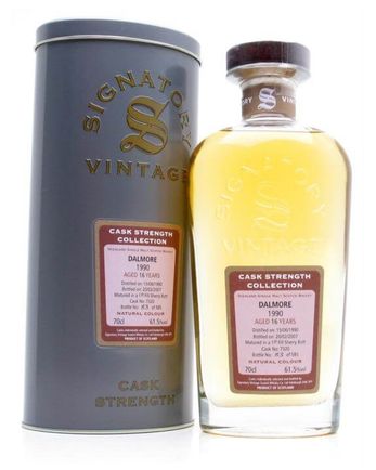 Dalmore 1990 16 jaar oud Sherry Cask Signatory