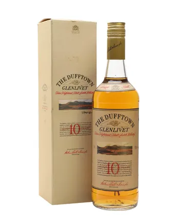 Dufftown Glenlivet 10 jaar oud Brown Label