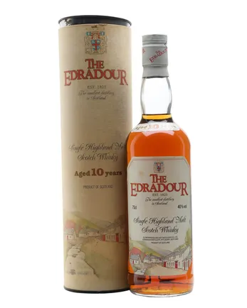 Edradour 10 jaar oud Bottled 1980s 75cl