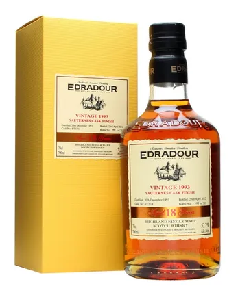 Edradour 1993 18 jaar oud Sauternes Cask Finish #87374