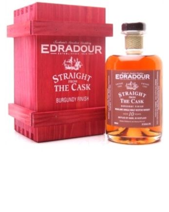 Edradour 1995 10 jaar oud Burgundy Finish