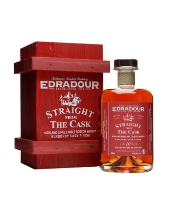 Edradour 2002 10 jaar oud Burgundy Finish Straight From The Cask