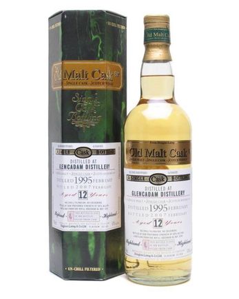 Glencadam 1995 12 jaar oud Old Malt Cask #3203 Douglas Laing
