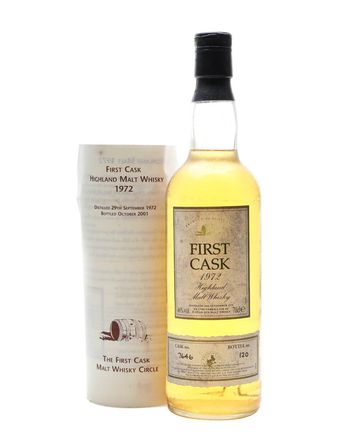 Glencadam 1972 29 jaar oud First Cask