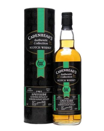 Glencraig 1981 21 jaar oud Bottled 2002 Cadenhead's Authentic Collection