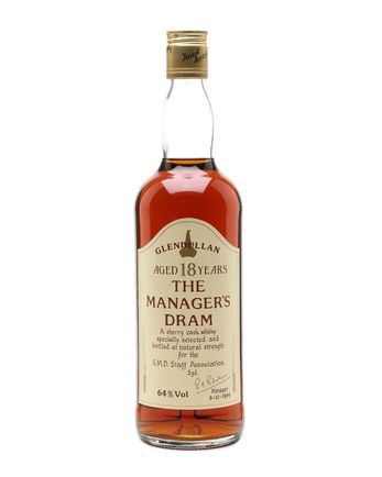 Glendullan 18 jaar oud Manager's Dram Sherry Cask
