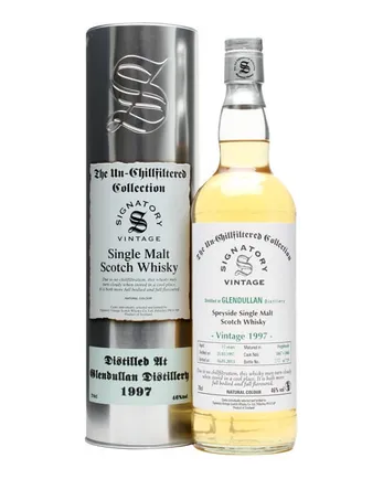 Glendullan 1997 15 jaar oud Hogshead #5067+8 Signatory Un-Chillfiltered Collection
