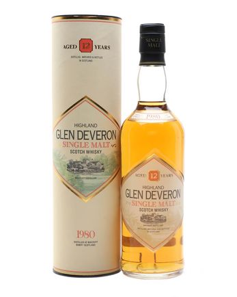 Glen Deveron 1980 12 jaar oud