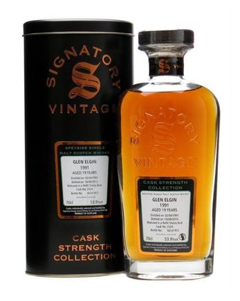 Glen Elgin 1991 19 jaar oud Refill Sherry Butt #2324 Signatory
