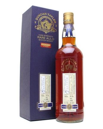 Glenesk 1981 26 jaar oud Sherry Cask #932 Duncan Taylor Rare Auld