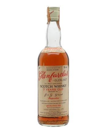 Glenfarclas Glenlivet 7 jaar oud Bottled 1970s