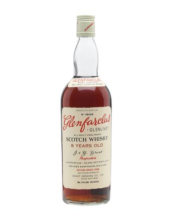 Glenfarclas Glenlivet 8 jaar oud Bottled 1970's
