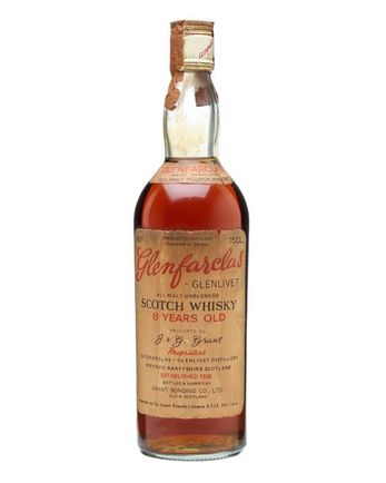Glenfarclas Glenlivet 8 jaar oud Bottled 1970s
