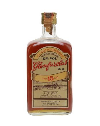 Glenfarclas 15 jaar oud Bottled 1970's