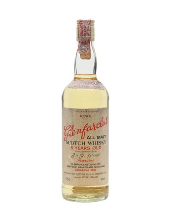 Glenfarclas 1976 5 jaar oud Tall Bottled 1980s