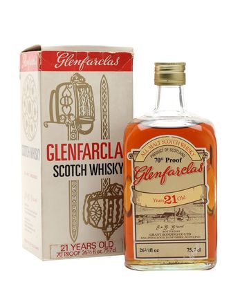 Glenfarclas 21 jaar oud Bottled 1970s 75cl