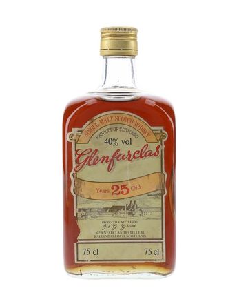 Glenfarclas 25 jaar oud Bottled 1980s 75cl