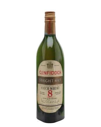 Glenfiddich 8 jaar oud Bottled 1970s
