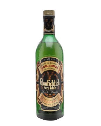 Glenfiddich 8 jaar oud Bottled 1970's 75cl
