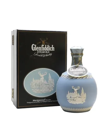 Glenfiddich 21 jaar oud Wedgewood Decanter 75cl