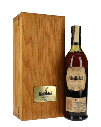 Glenfiddich 40 jaar oud Bottled 2000
