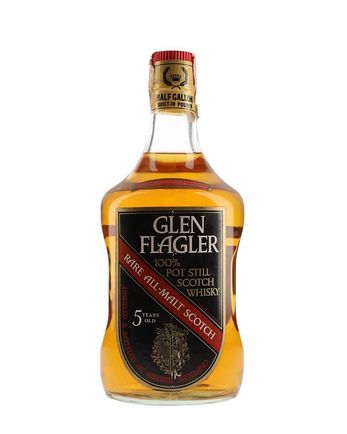 Glen Flagler 5 jaar oud Bottled 1980s Glen Flagler