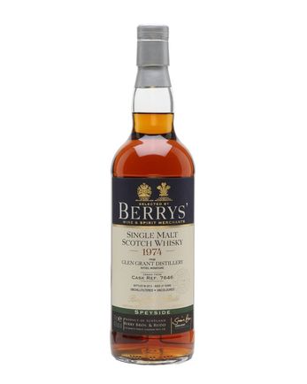 Glen Grant 1974 Bottled 2012 Cask #7646 Berry Bros & Rudd