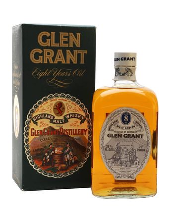 Glen Grant 8 jaar oud Hall Bramley Bottled 1970's Independent Bottling