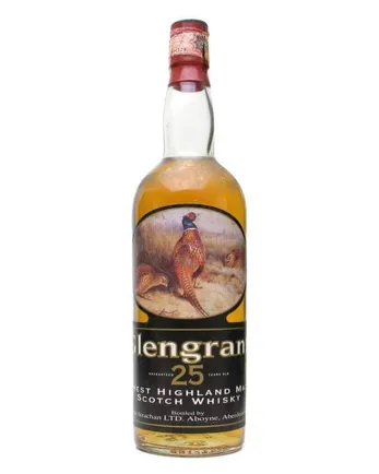 Glen Grant 25 jaar oud Bottled 1970's George Strachan George Strachan