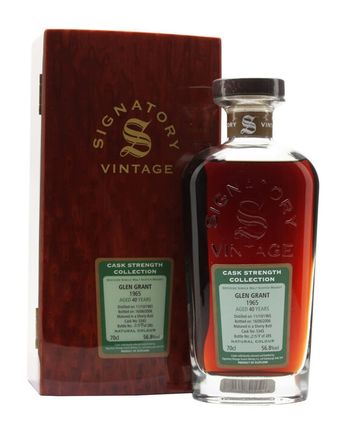 Glen Grant 1965 40 jaar oud Sherry Butt Signatory