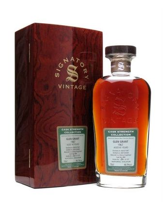 Glen Grant 1967 41 jaar oud Sherry Cask Signatory Cask Strength Collection