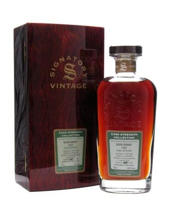 Glen Grant 1969 40 jaar oud Sherry Cask #2016 Signatory Cask Strength Collection