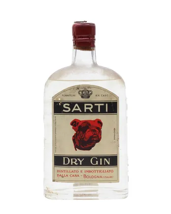 Sarti Gin Bottled 1950s