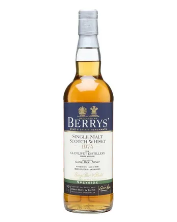 Glenlivet 1974 37 jaar oud Cask #5247 Berry Bros & Rudd