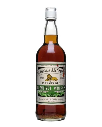 Glenlivet 15 jaar oud Bottled 1970s Gordon & Macphail