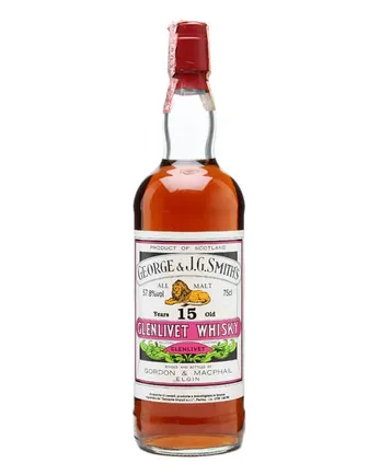 Glenlivet 15 jaar oud Sherry Cask Bottled 1970s Gordon & Macphail