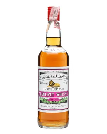 Glenlivet 1940 45 jaar oud Gordon & Macphail