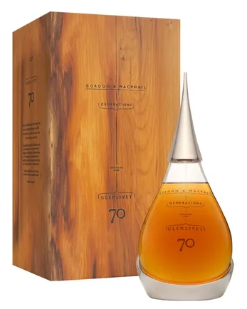 Glenlivet 1940 70 jaar oud Tear Decanter 2nd Edition Gordon & Macphail