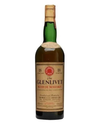 Glenlivet 1951 18 jaar oud Bottled 1960s