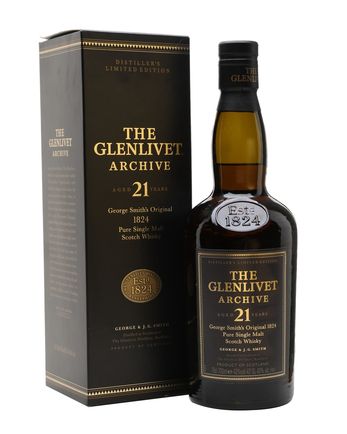 Glenlivet 21 jaar oud Archive